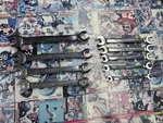 Snap-on Rxs Sae Flare Nut Wrench Set 9PC 5/16-13/16. Fixed Price $169.00.