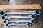 Husky 4-PIECE Ratcheting Closed Box Sae Wrench Set 12 Pt Excellent Condition. Fixed Price $79.95.