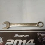 Snap-on Chrome Short Combination Spanner 12 Point OEXM15B. Fixed Price $25.34.