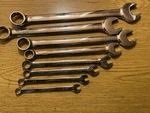 Craftsman A-ae Sae 8PC Double End Combination Wrench Set 11/32-15/16. Fixed Price $60.00.