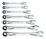 Tools 7 Piece Sae X-frame Combination Ratcheting Wrench Set SK80049. Fixed Price $184.99.