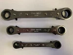 Promate 06153 Piece Reversible Ratcheting Box End Wrench Set Sae (nos). Fixed Price $21.00.