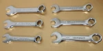 New Kobalt Stubby Combination Wrench Set Sae/metric 11-13MM 3/8 7/16 1/2 Short. Fixed Price $16.97.