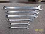 Mac Tools 6 Piece Sae Long Combination Wrench Set 12PT (see All Pics.). Fixed Price $155.00.