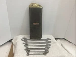 Super Vintage Usa Craftsman 9-4455 Sae 6 Pc Open End Wrench. Fixed Price $34.95.