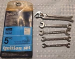 Wow Nice! 5PC Vintage Montgomery Ward Powr Kraft Ignition Set Wrench Pliers. Fixed Price $42.50.