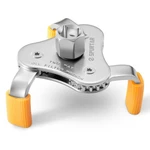 Spurtar Oil Filter Wrench 3 Jaw 2-1/2" To 4-1/16" 64MM-104MM, Silver. Fixed Price $18.48.