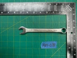 Vintage 7.25" Master Mechanic M6118 9/16" Combination Wrench Forged Alloy Twain. Fixed Price $10.99.