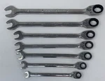 Snap-on Wrench Set Metric Ratcheting Flank Drive Plus Reversible Usa Soxrrm. Fixed Price $380.25.