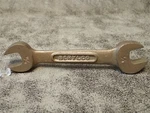 W-102 Ngk Berylco 9/16 X 5/8" Non-sparking Double Open-end Wrench 6"OAL (BN34). Fixed Price $34.99.