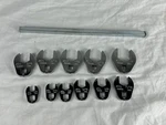 Mac Tools 11-PC SCO11KS Saw 3/8 -1 Crows Foot Ling Open End Wrench Set Usa. Fixed Price $383.62.