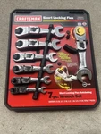 Craftsman 42040 Usa New Short Locking Flex Wrench Set Ratcheting. Fixed Price $340.00.