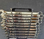 Caterpillar 233-1632 10-PIECE Metric Combination Wrench Set 10MM-19MM. Fixed Price $275.00.