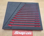 Snap-on FMWR01BR Red Foam Organizer For 13 Piece 7-19MM Combination Wrench Set. Fixed Price $112.95.