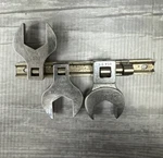 Mac Tools 3PC Sae Open End Crowfoot Wrench Set COV34 1-1/16, CO30 15-16, CO32. Fixed Price $75.00.