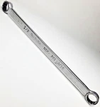 New Britain 12 Pt. Box End Wrench 1/2" 7/16" Model: NDF-201 Made Usa. Fixed Price $12.95.