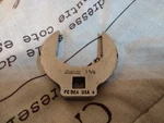 Snap Fc 52A 1-5/8 Crow Foot 3/8IN. Drive Good Condition. Fixed Price $55.00.