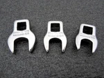 Vintage Craftsman 3/8" Drive 7/16" 1/2" 9/16" Open Crowfoot Sockets Made Usa. Fixed Price $24.95.