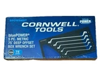 New BPOW5MST Cornwell Blue Power Metric 75 Deep Offset Box Wrenches. Fixed Price $195.00.