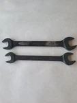 Snap On Industrial Wrench Set 5/8 9/16, 1/2 GVO1618B. Fixed Price $60.00.