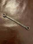 Snap-on 7/16" Black Industrial Combination Wrench, GOEX14B. Fixed Price $18.00.