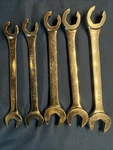 Mac Tools 5 Piece Sae Open End/flare Nut Combination Wrench COB12 COB20 Nice!. Fixed Price $64.00.