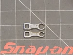 Snap On 2PC 1/4" Drive Flare Nut Torque Adapter TMRX8 5/16" TMRX10 12PT. Fixed Price $63.23.