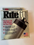 Ritefit, Oil Filter Wrench, Vintage, New, 76-15, 2570, 3/8"-DRIVE. Fixed Price $8.00.