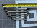 Vtg Stanley Sae 12 Pt. Combo Wrench 6 Pc Set 1/4-5/8. Fixed Price $26.95.