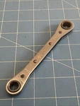 Mac Tools Chrome Point Standard 3/8" 7/16" Ratcheting Box Wrench RW12142. Fixed Price $10.36.