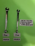 Snap Flex Head Combination Saltus Wrench 12 Point Metric Flank Drive Used Lot. Fixed Price $89.99.