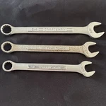 3 X Craftsman Tool Lot Sae Combination Wrench 12 Point Vv 44697 98 44701 U.s.a.. Fixed Price $36.90.