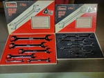 Vintage Snap On Usa Metric & Standard Open End Wrench Set Original Box Very Rare. Fixed Price $525.00.