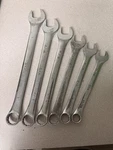 6PC Sk Tools Combination Wrench Set Sae 1- 11/16 Usa 88220 88226 88232 88230. Fixed Price $48.00.