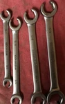 Matco Snap-on S-k Sturtevant Sae Open End Wrench Set Chrome 3/8-7/8IN 19PC. Fixed Price $250.00.