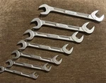 Snap-on 7 Pc Sae Way Angle Head Open End Wrench Set (VS5212- VS5224) Used. Fixed Price $349.99.