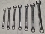 Vtg Craftsman 7PC Metric 12PT Combination Wrench Set 9MM - 14MM & 16MM Vv Usa. Fixed Price $39.99.