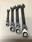 Craftsman Metric Flex Head Ratcheting Combination Wrench Lot 8MM 13 15 17MM. Fixed Price $34.99.
