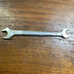 Vintage Wizard 2044 Open End Wrench 5/16" & 1/4" Made Usa. Fixed Price $10.00.
