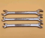 Craftsman Usa Metric 6-11MM Double Open Ended Wrench Set 44502, 44503, 44504. Fixed Price $19.99.