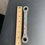 Vintage Otc Rb 1618 Ratchet Wrench 1/2 & 9/16 3/4 Inches Long Owatonna Tool. Fixed Price $10.00.