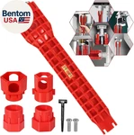 14-IN-1 Multi-function Basin Wrench,faucet Installer And Sink Drain Nut Removal. Fixed Price $23.86.