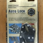 Craftsman Professional Usa 45309 Auto Lock Pliers, New. Fixed Price $29.95.