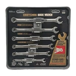 Vtg Craftsman 42357 Quick Wrench 6 Piece Metric Usa 8 10 11 12 13 14 Mm. Fixed Price $36.95.