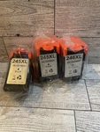 245XL 246XL Tri-color Ink Cartridge Set Black, Blue, Magenta, Yellow. Fixed Price $29.00.