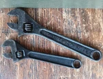 2 Utica Adjustable Crescent Wrenches 6 & 8 Vintage Forged Alloy Usa Lot. Fixed Price $18.50.