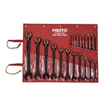Proto JSCV-20S Piece Reverse Combination Ratcheting Spline Wrench Set. Fixed Price $622.37.