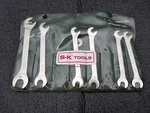 Vintage S-k Tools 6PC Sae Open End Ignition Wrench Set 1608 Sk Made Usa. Fixed Price $49.95.