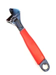 Snap On Usa New Flank Drive Plus Red Soft Grip Adjustable Wrench FADH12C. Fixed Price $164.95.