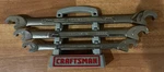 Craftsman Piece Metric Ratchet Wrench Set Vv Made In Usa 19 17 15 14 13 12. Fixed Price $46.50.